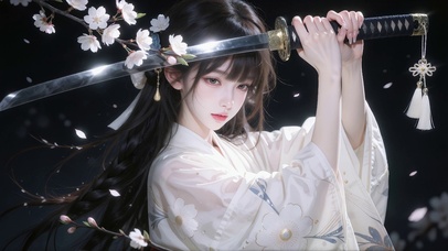 持剑少女