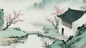古风山水