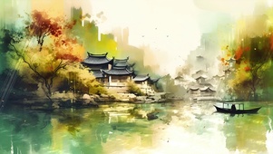 温馨风景壁纸