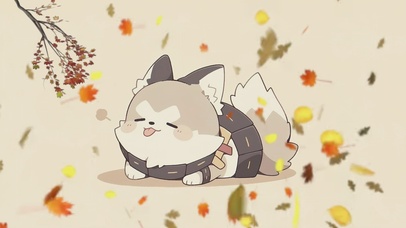 惬意小狗