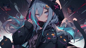 雨中女孩