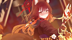 喜庆女孩