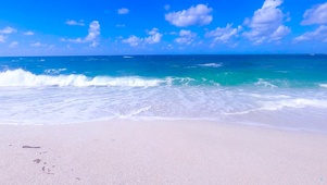 阳光蓝色海滩海浪