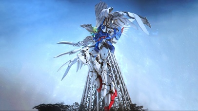 飞翼零式在广州塔 高达系列72