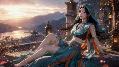 夕照异域女神