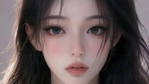 治愈可爱女孩