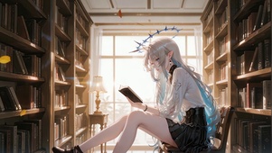 治愈书房少女卡提西娅