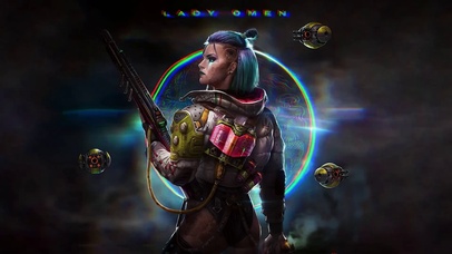 赛博朋克 Lady Omen