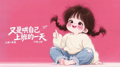 又是哄自己上班的一天