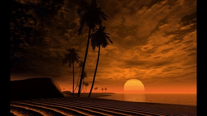 唯美风景落日黄昏景色