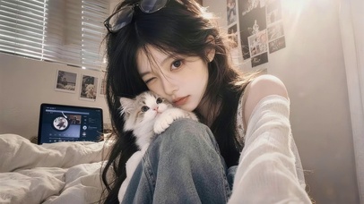 清纯可爱女孩