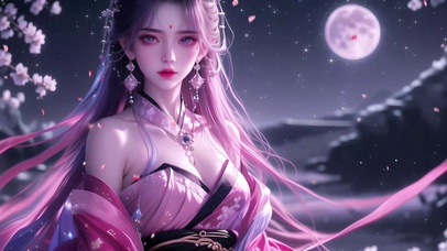 气质绝佳高冷古风美女
