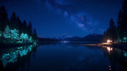 银河星空木屋