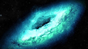4k蓝色星云