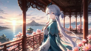 爻光丨高阁眺海丨