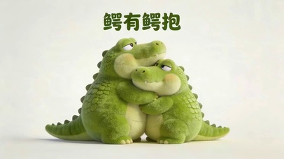 鳄有鳄抱