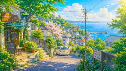 海边小镇