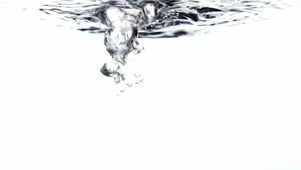 屏幕在水里