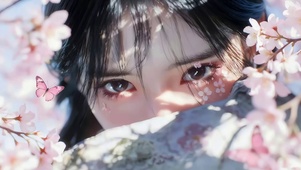 桃花美眸
