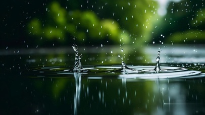 水落下的声音