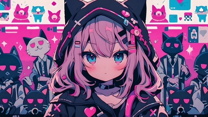酷酷少女
