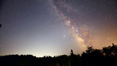 流星雨与银河系