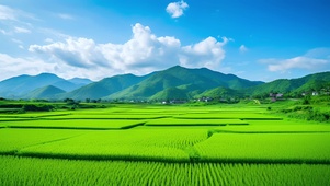 山川田野自然美景