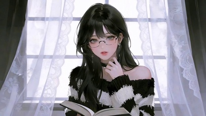 窗纱下的苏郁