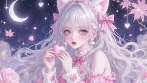 星夜猫耳梦幻少女