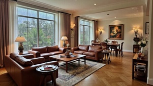 【雨景】经典欧式客厅