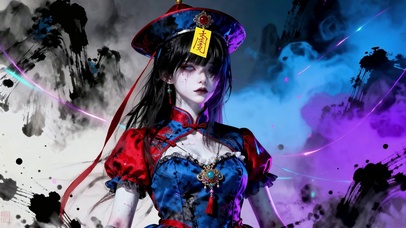 幽冥国风少女