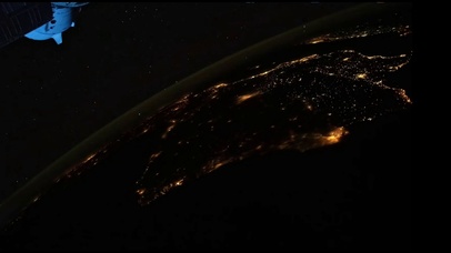 地球灯光夜景宇宙