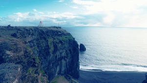 大海悬崖风景