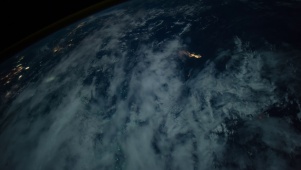 太空看地球夜实拍