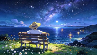 悠闲的时光 夜晚