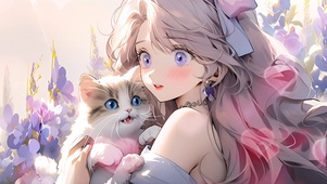 猫咪和少女