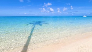 清澈碧海蓝天
