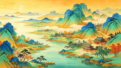 古风山水