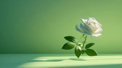 护眼清新治愈玫瑰