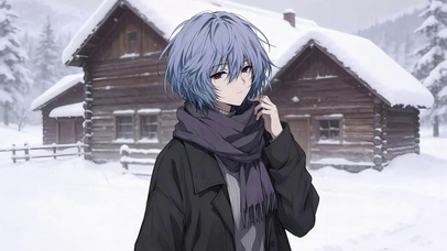 雪中绫波丽
