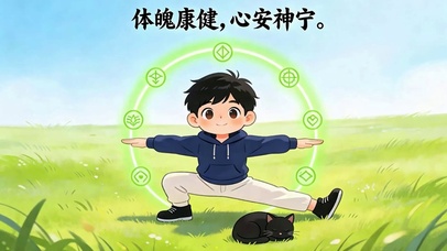 体魄康健心安神宁