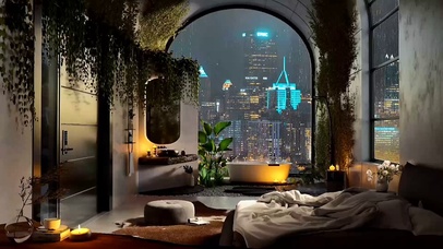 想象一下在这里醒来