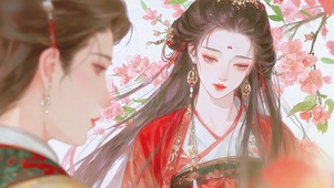 海棠闲芳花心事