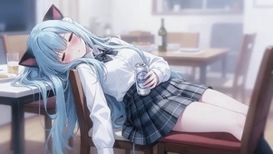 醉酒猫雨雫