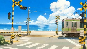 海景火车