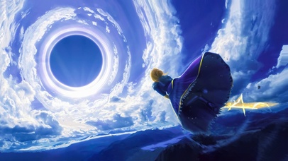 4K唯美治愈动漫saber