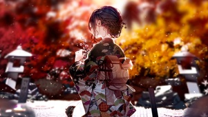 和服美少女
