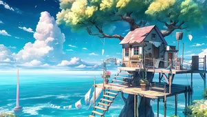 小清新可爱小屋