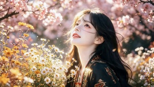 治愈清纯女孩