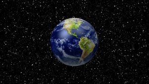4K超清星空地球